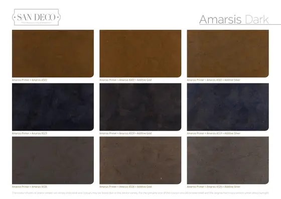 Amarsis renk kartelası sayfa 6