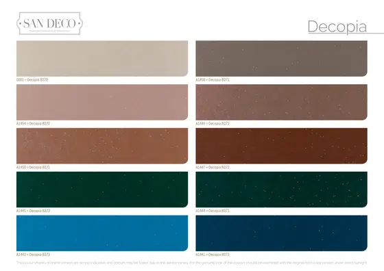 Decopia renk kartelası sayfa 2