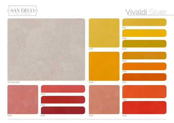 Vivaldi renk kartelası sayfa 1